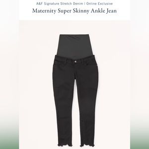 Abercrombie Maternity Super Skinny Ankle Jean